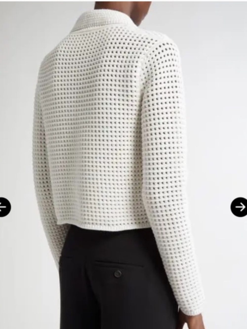 Vince. block stitch cardigan/Jacket sweater, L, CB2621 - Picture 4 of 7